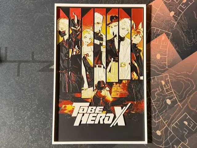 HueForge model: To Be Hero X - HueForge Anime by ZorPrime7