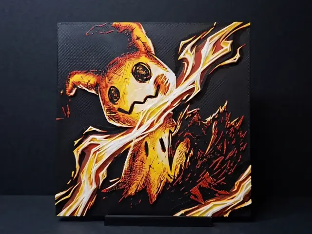 HueForge model: Mimikyu Claw - Hueforge by LED