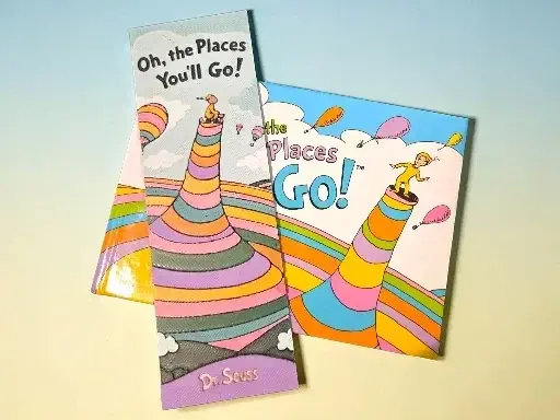 Oh the Places you'll Go Dr.Suess Hueforge Bookmark