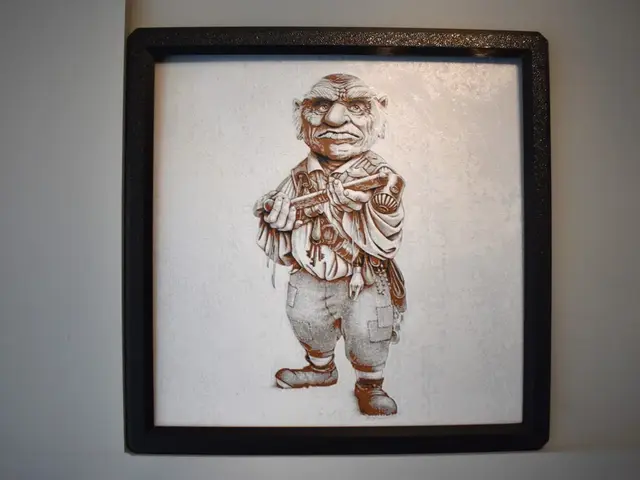 HueForge model: Hoggle from The Labyrinth Hueforge by Chris B