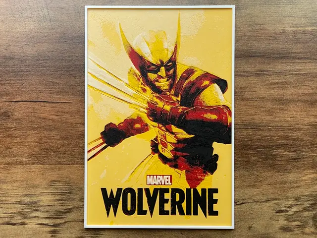 Wolverine (2026) Hueforge Video Game Poster