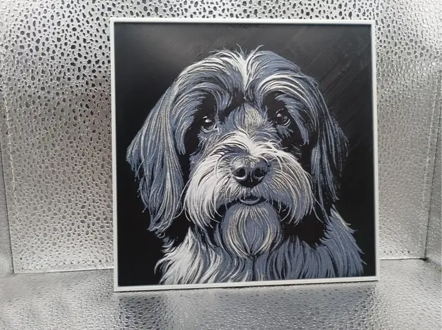 HueForge model: Tibetan Terrier – Hueforge by Borishotch Industries