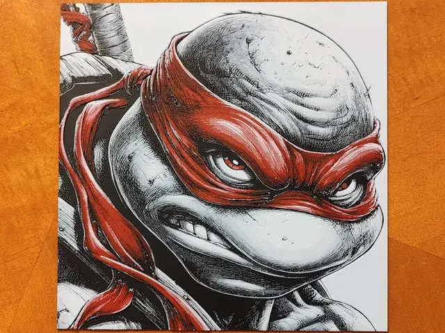 HueForge model: Raphael - TMNT - Hueforge by Sarge
