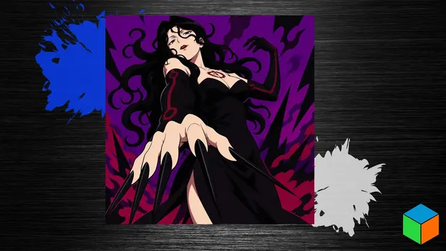 HueForge model: Lust Joins Villain Month — One Warm Color in the Whole Print by 3D Prints By Vic