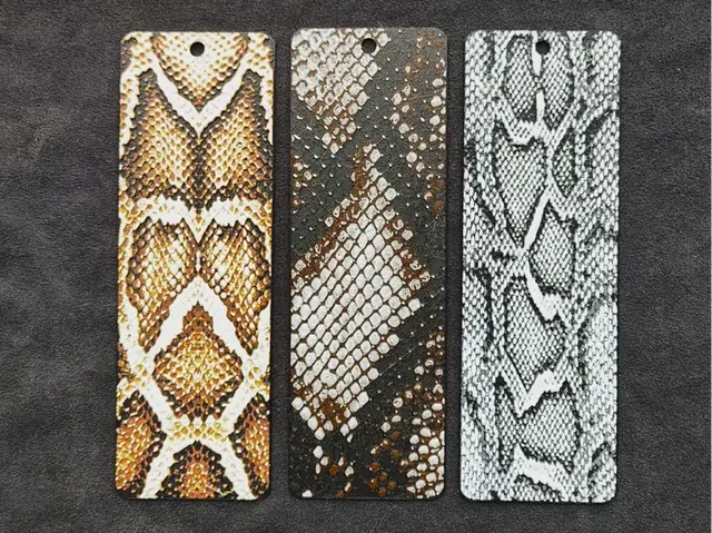 HueForge model: Snake skin Bookmars set HueForge by fD.667