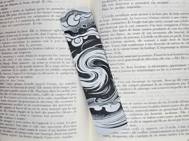 HueForge model: Bookmark Wind by Kactus Fpv