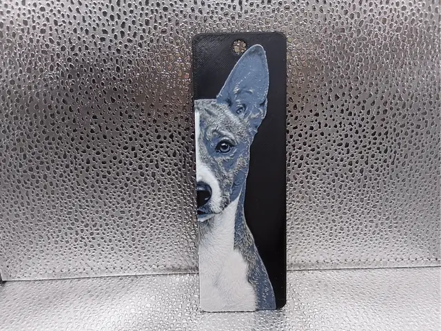 HueForge model: Basenji Bookmark – Hueforge by Borishotch Industries