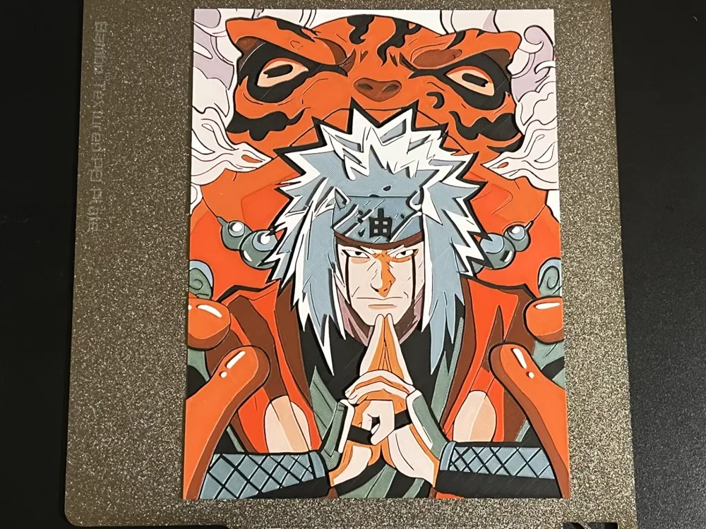 Jiraiya Naruto Hueforge by FantasyZ HueForge model: Jiraiya Naruto Hueforge by FantasyZ