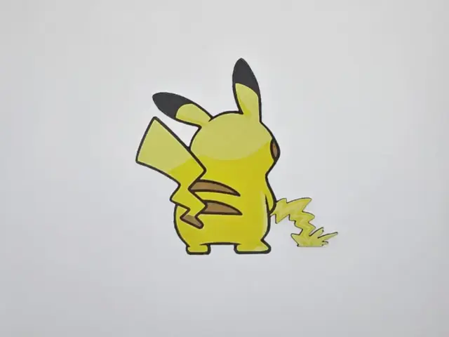 HueForge model: Sticker Pee Pikachu Pokémon by Kactus Fpv