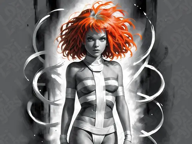 HueForge model: Leeloo Dallas Hueforge by LoFi Layers