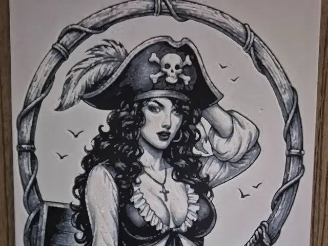 HueForge model: Sexy Pirate hueforge by Buntsta