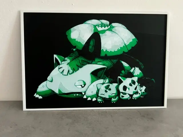 HueForge model: VENUSAUR'S LEGACY HUEFORGE PART 3 by Giamma933