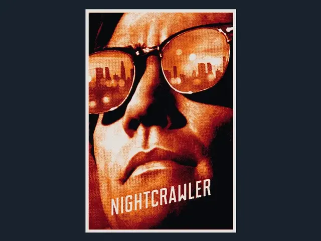 HueForge model: Nightcrawler (Movie Poster - HueForge) by HugheCraft