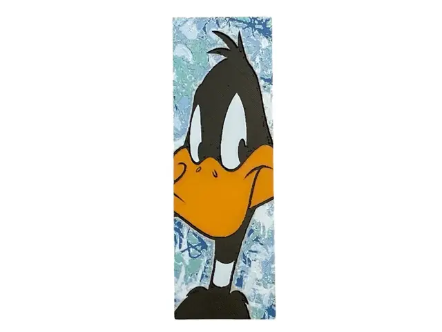 HueForge model: Looney Tunes Daffy Duck Bookmark by The SkyLab 3D