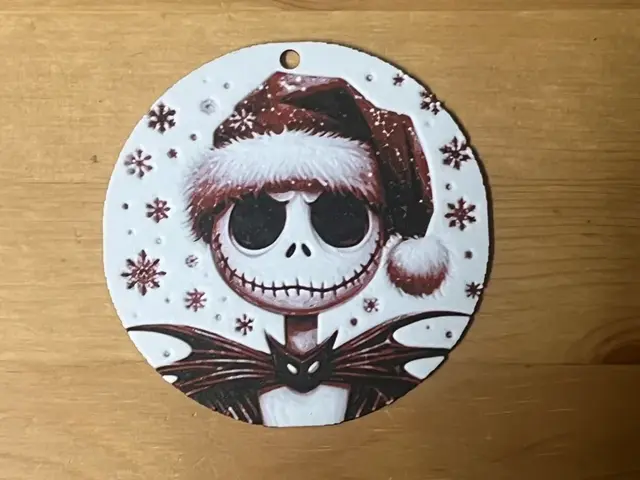 HueForge model: jack the skellington bauble by Morganja