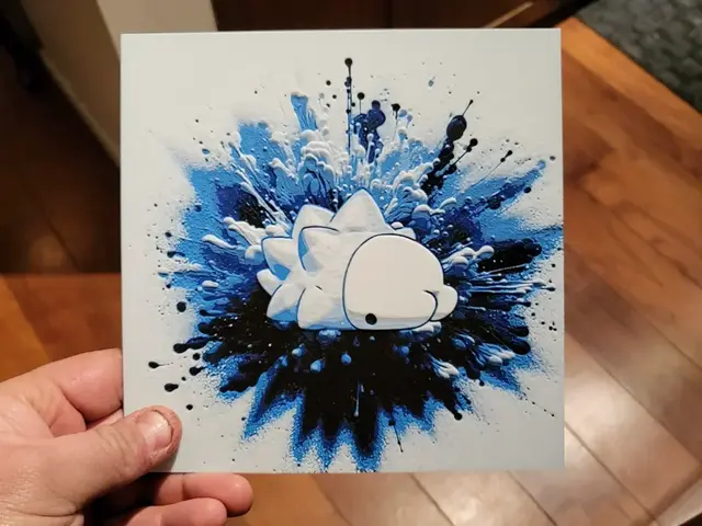 HueForge model: Graffiti Snom Hueforge by 3Ree Printing