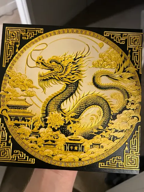 Gold Dragon Hueforge NO AMS Needed