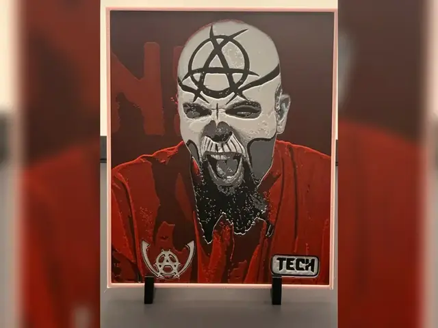 HueForge model: Tech N9ne Hueforge Print by Thadius