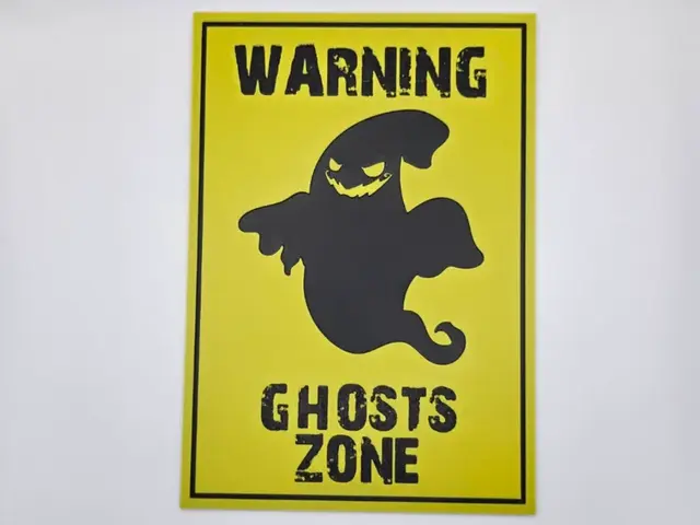HueForge model: Warning Ghost zone by Kactus Fpv