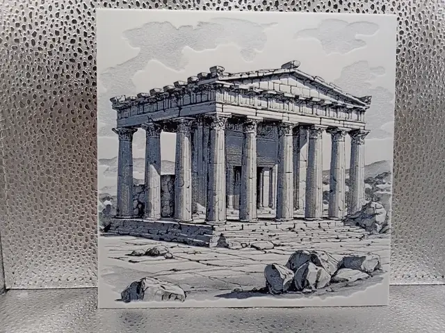 HueForge model: Temple of Artemis at Ephesus – Hueforge by Borishotch Industries