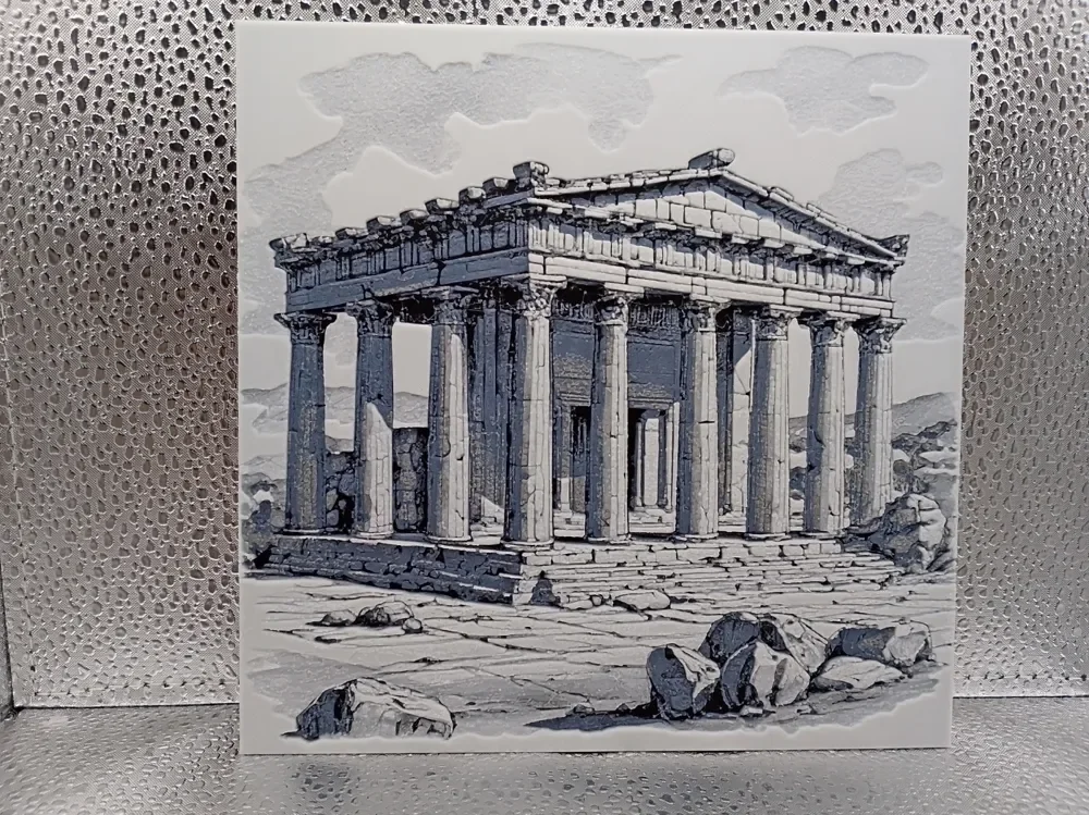 Temple of Artemis at Ephesus – Hueforge by Borishotch Industries HueForge model: Temple of Artemis at Ephesus – Hueforge by Borishotch Industries