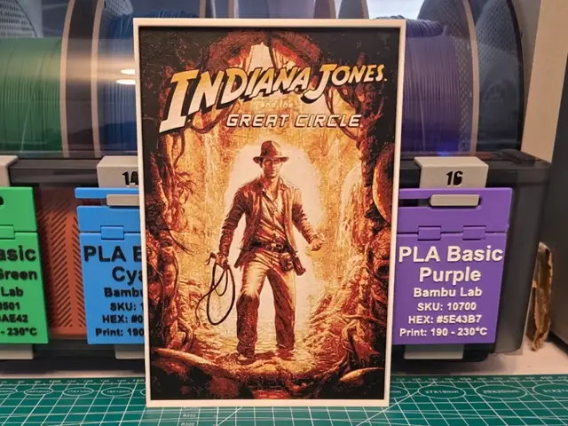 Indiana Jones and the Great Circle Game Poster