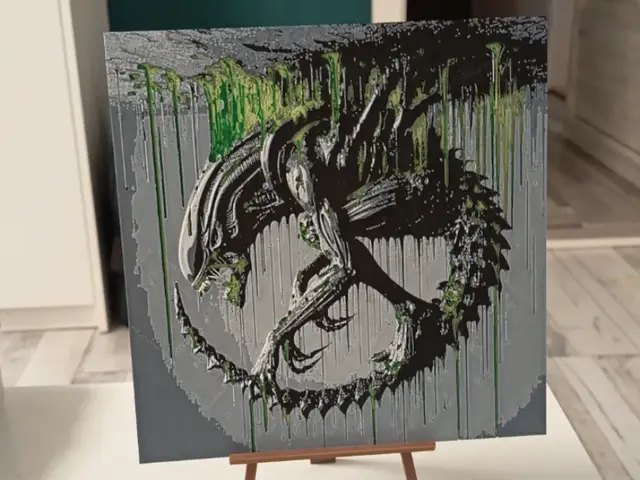 Xenomorph Alien Hueforge