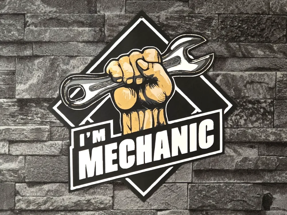 Hueforge I'm MECHANIC by StefBull85 HueForge model: Hueforge I'm MECHANIC by StefBull85