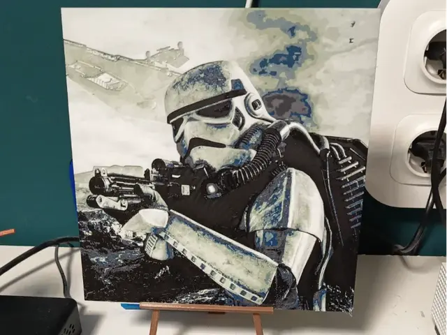 HueForge model: Star Wars Storm Trooper Hueforge by 3DNesy