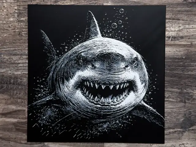 HueForge model: Great White Shark HueForge Wildlife Series by novy