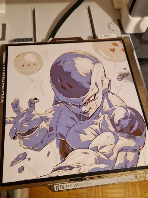 HueForge model: Dragon Ball Z - Frieza Hueforge by Dakiren