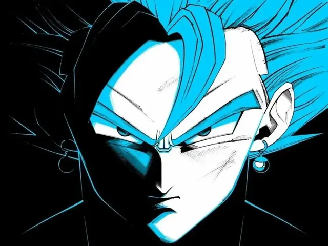 HueForge model: Dragon Ball Vegetto Blue Hueforge by leshowpatate