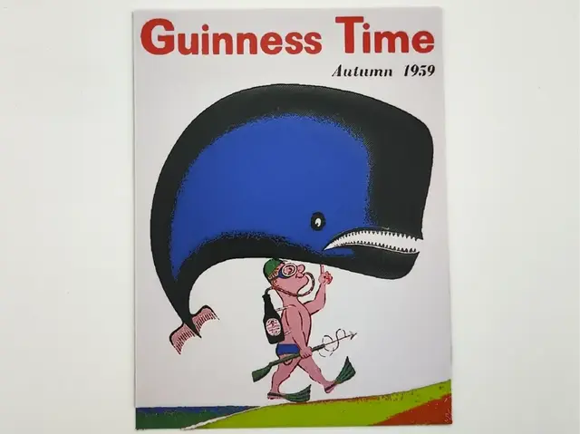 HueForge model: Vintage Guinness advertising poster 09 - Hueforge by Altf4-Formation