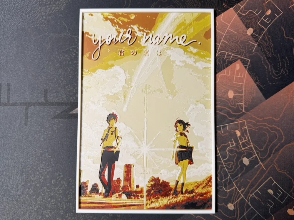 Your Name - HueForge by ZorPrime7 HueForge model: Your Name - HueForge by ZorPrime7