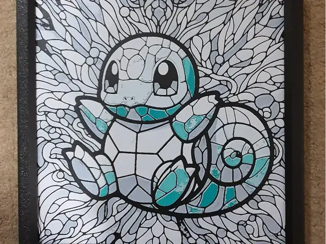 HueForge model: Squirtle Hueforge by Chris B