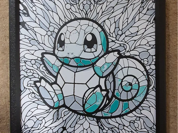 Squirtle Hueforge by Chris B HueForge model: Squirtle Hueforge by Chris B
