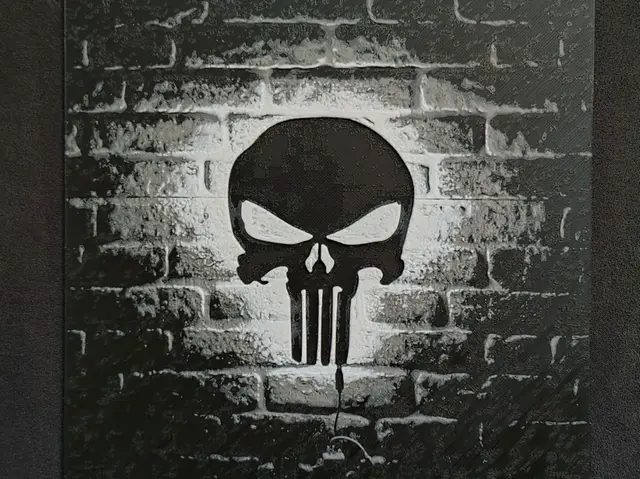 Punisher lamp HueForge
