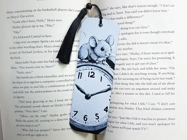 HueForge model: Mouse Bookmark, Hueforge by Dame Jo