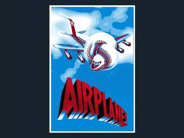 HueForge model: Airplane! (Movie Poster - HueForge) by HugheCraft
