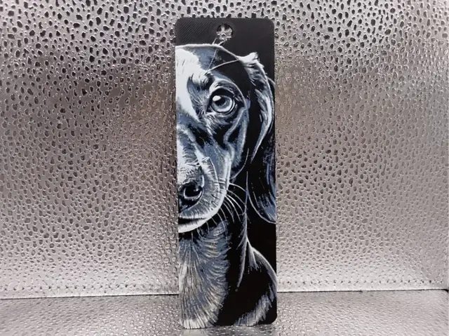 HueForge model: Dachshund Bookmark – Hueforge by Borishotch Industries