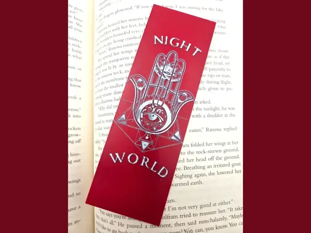 HueForge model: Night World Book 50x150mm Bookmark by MythicHue's