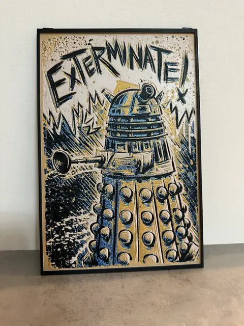 HueForge model: Dalek invasion doctor who hueforge by Giamma933