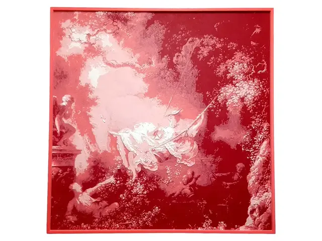The Swing Hueforge Rococo Painting Fragonard Pink