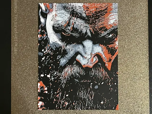 HueForge model: Kratos God of War Hueforge by FantasyZ