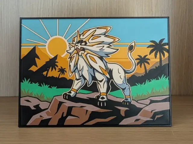 Solgaleo Hueforge & Frame