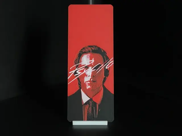 HueForge model: American Psycho Hueforge Bookmark by NiiON