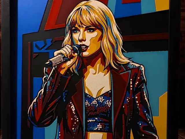 HueForge model: Taylor Swift - 200x200 by Side Quest Hues