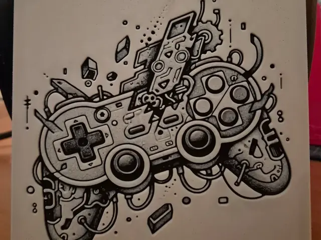 HueForge model: Controller updated hueforge by Buntsta
