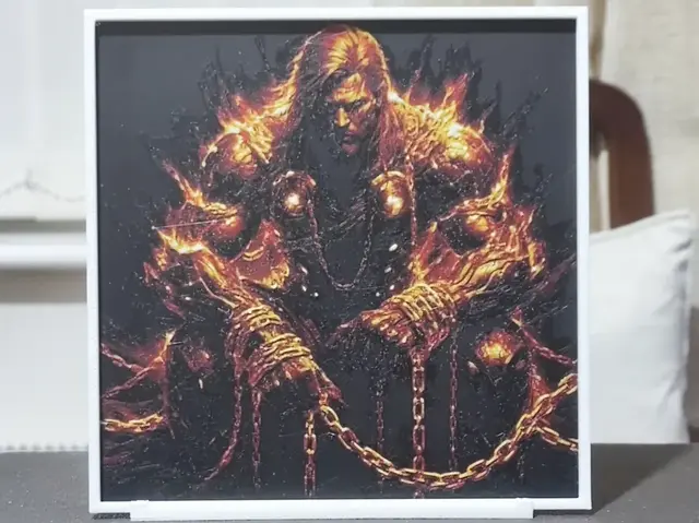 HueForge model: Thor In Chains - HueForge 4 Color by BoDad