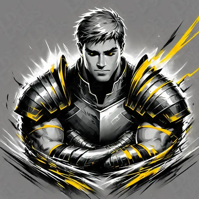 HueForge model: Laios from Delicious in Dungeon Hueforge by LoFi Layers